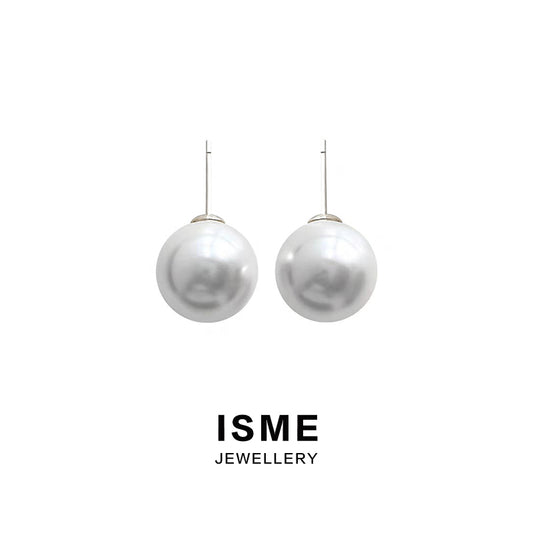 Imitation pearls earrings
